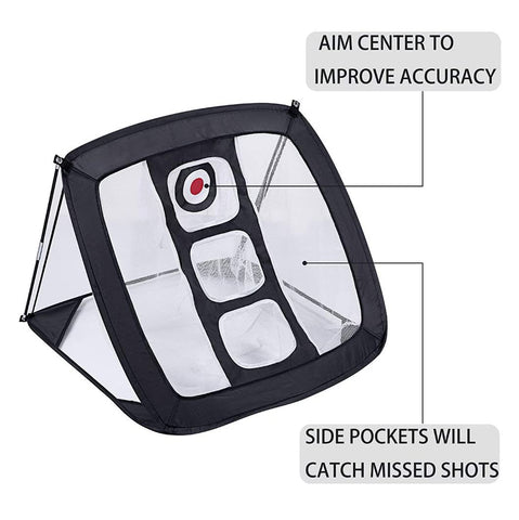 Lesmart Golf Chipping Net with 3 Targets