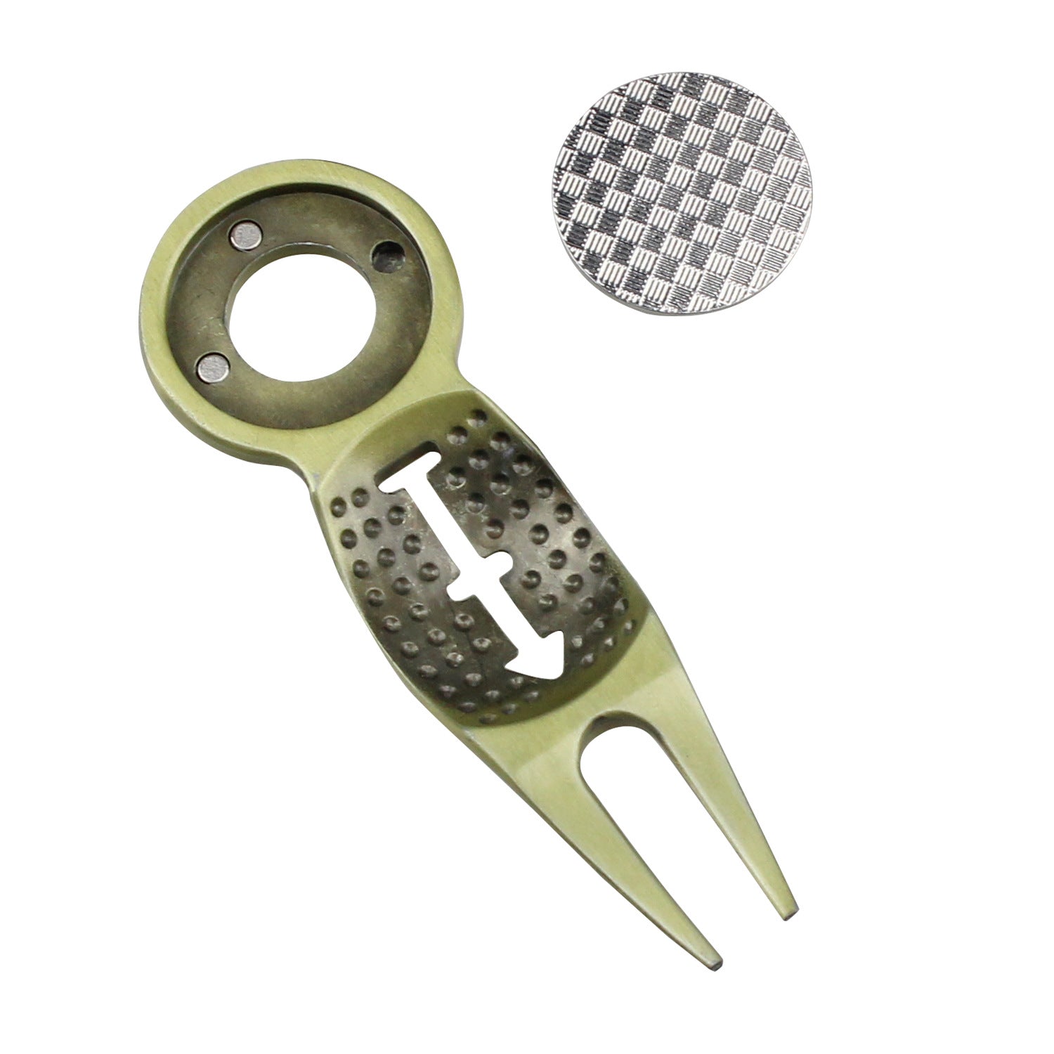 Lesmart Golf Divot Repair Tool with Removeable Ball Marker