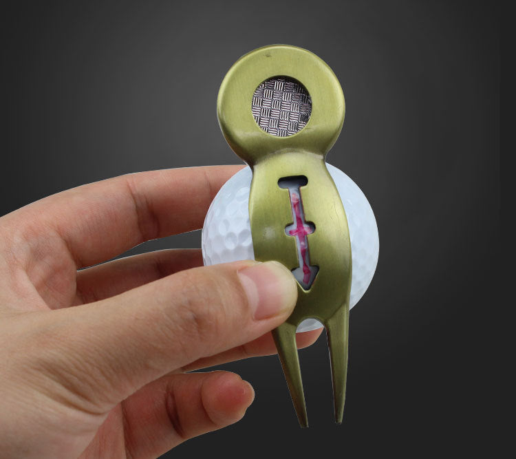 Lesmart Golf Divot Repair Tool with Removeable Ball Marker
