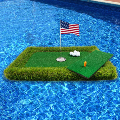 Lesmart Golf Floating Green Pool Game (Perfect Golf Gifts)