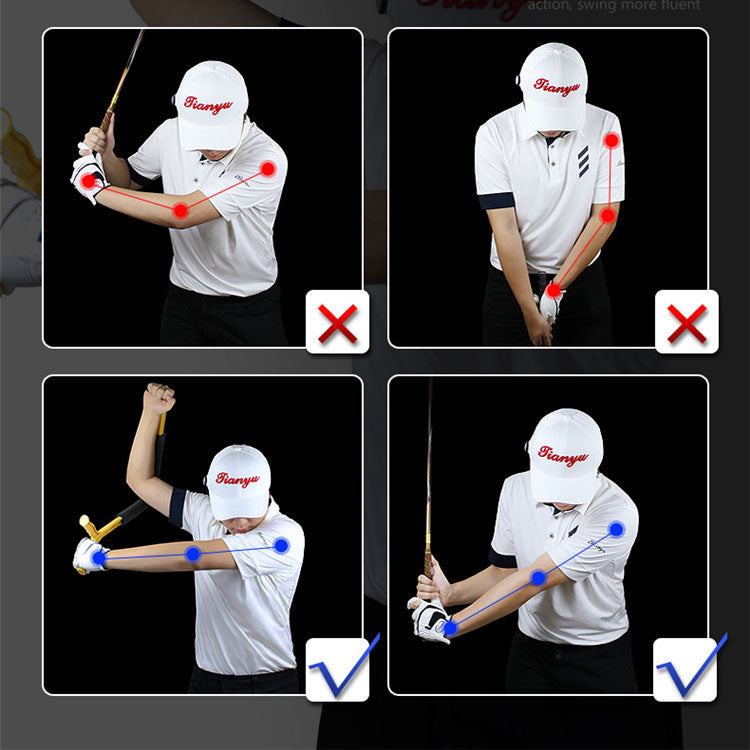 Lesmart Golf Gesture Swing Training Aids Correct Muscle Memory
