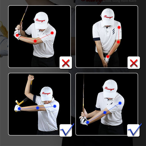 Lesmart Golf Gesture Swing Training Aids Correct Muscle Memory