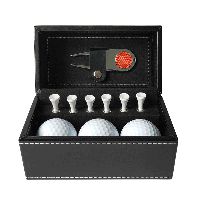 Lesmart Golf Gift Set with Leather Box