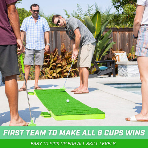 Lesmart Golf Pong Game Set - Best Backyard Party Golf Game Set