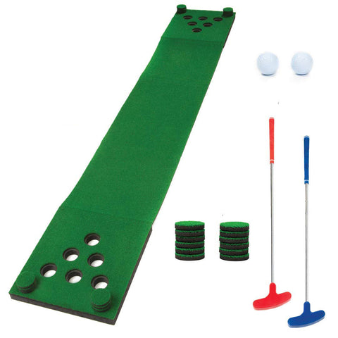 Lesmart Golf Pong Game Set - Best Backyard Party Golf Game Set