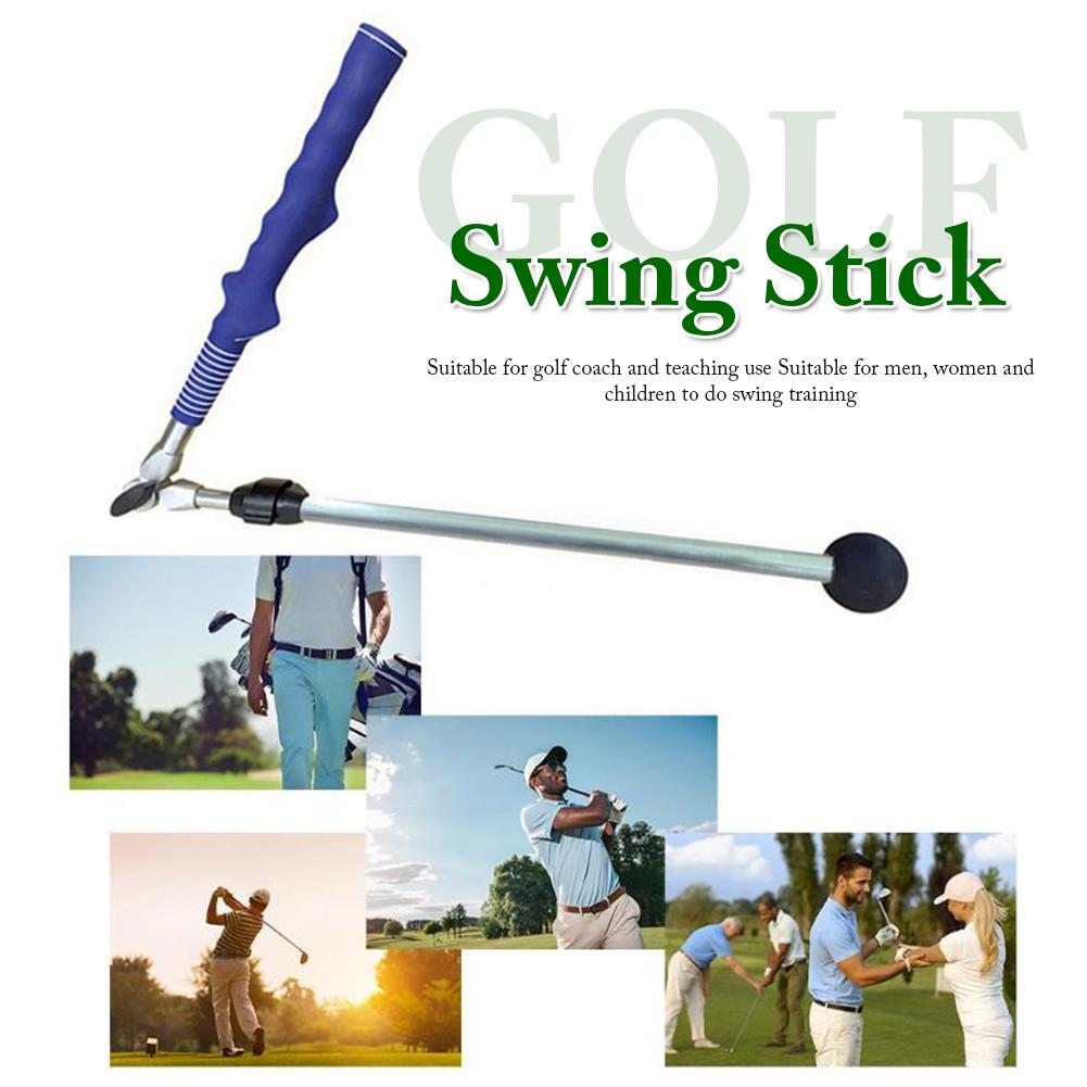 Lesmart Golf Practice Aid Grip Folding Swing Trainer
