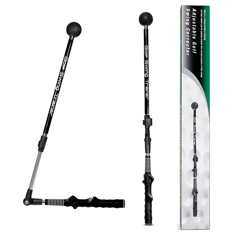 Lesmart Golf Practice Aid Grip Folding Swing Trainer
