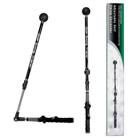 Lesmart Golf Practice Aid Grip Folding Swing Trainer