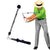 Lesmart Golf Practice Aid Grip Folding Swing Trainer
