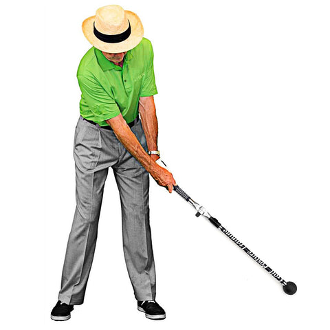 Lesmart Golf Practice Aid Grip Folding Swing Trainer