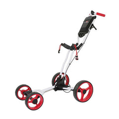 Lesmart Golf Push Cart - Ultra Lightweight & 4 Wheel Design