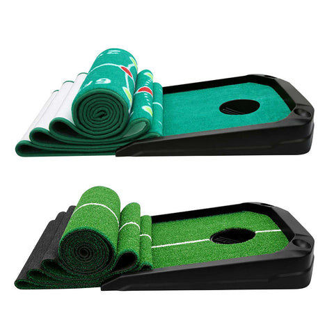 Lesmart Golf Putting Green Golf Trainer Aid