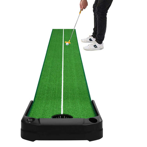 Lesmart Golf Putting Green Golf Trainer Aid