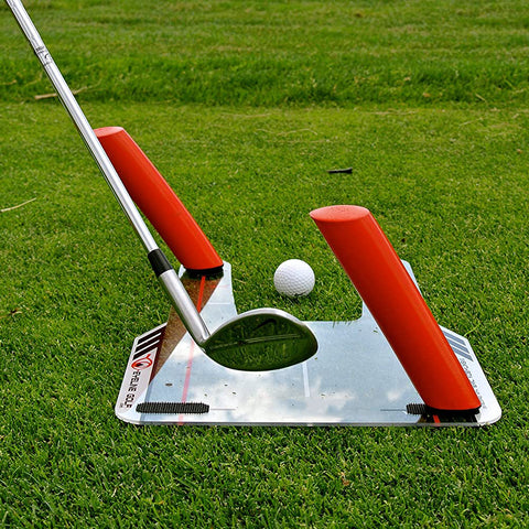 Lesmart Golf Speed Trap, Unbreakable Base, Red Speed Rods