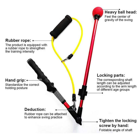 Lesmart Golf Swing Practice Equipment Posture Corrector