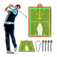 Lesmart Golf Training Mat for Swing Detection Batting