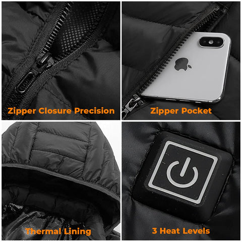 Lesmart Heated Jacket for Women and Men
