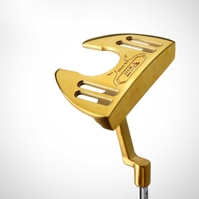 Golden Putter Lesmart Hot Gold Golf Putter, Right Hand | Golf Equipment