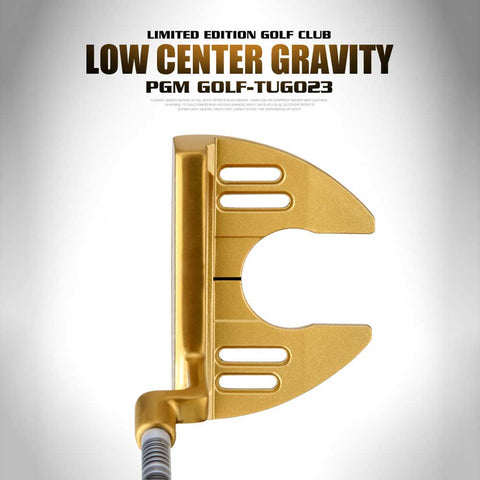 Lesmart Hot Gold Golf Putter, Right Hand