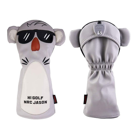 Lesmart Koala Golf Club Head Covers for Driver Fairway Woods (3 Pcs)
