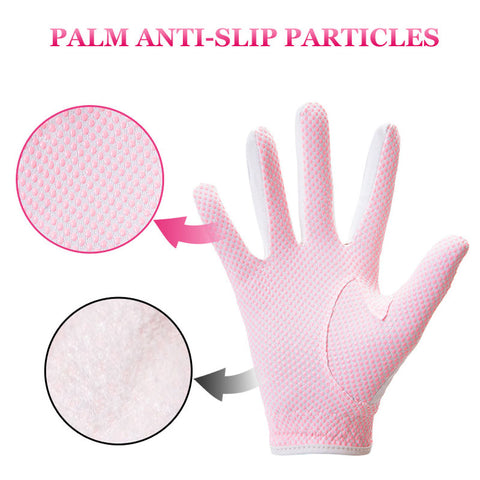 Lesmart Ladies Soft Pink Glove