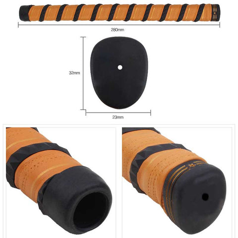 Lesmart Leather Diamond Wrap Golf Grip Bundle (2 Pieces)