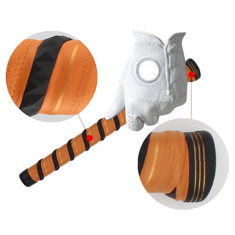 Lesmart Leather Diamond Wrap Golf Grip Bundle (2 Pieces)
