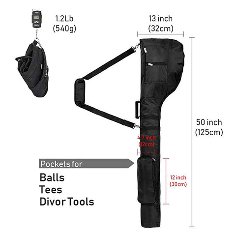 Lesmart Light Weight Golf Carry Bag