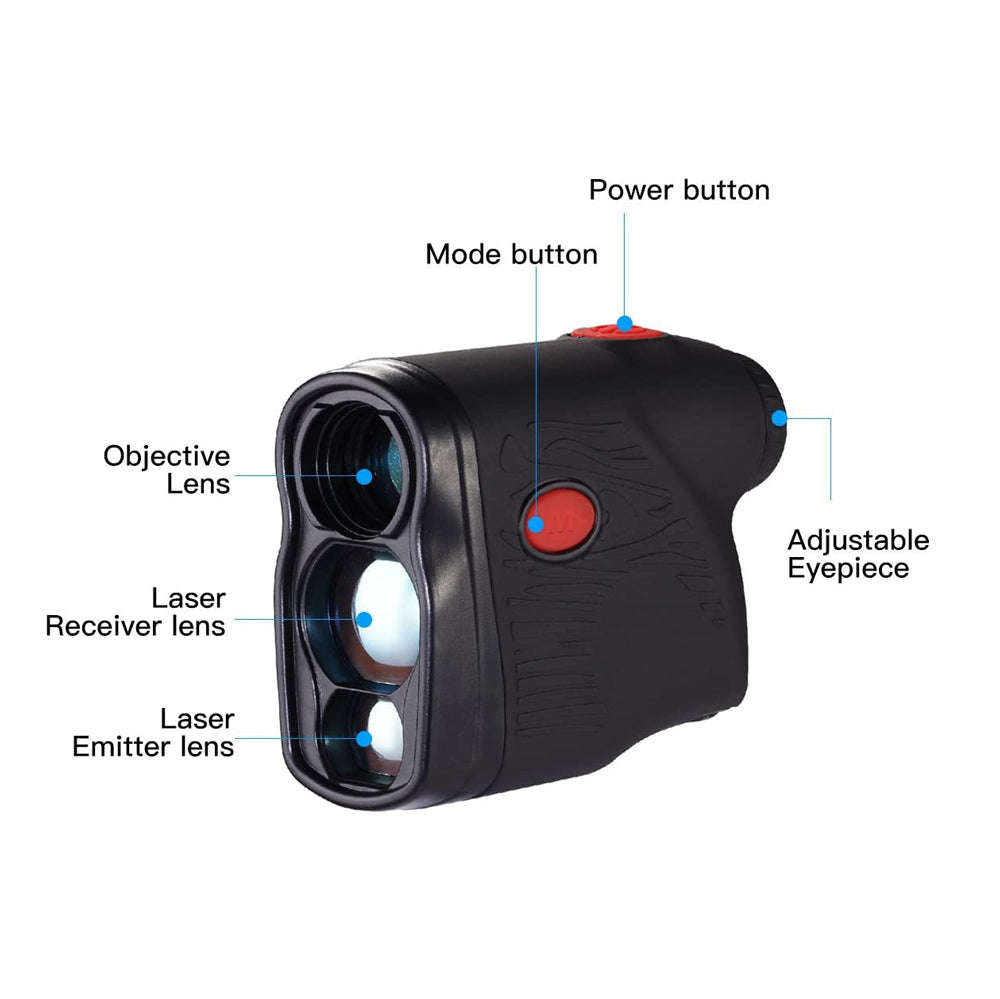 Lesmart Long Distance 1200 Yards Golf Rangefinder