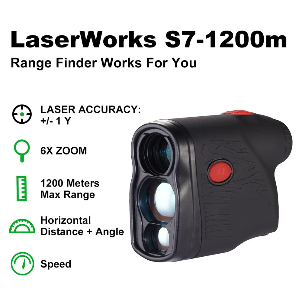 Lesmart Long Distance 1200 Yards Golf Rangefinder
