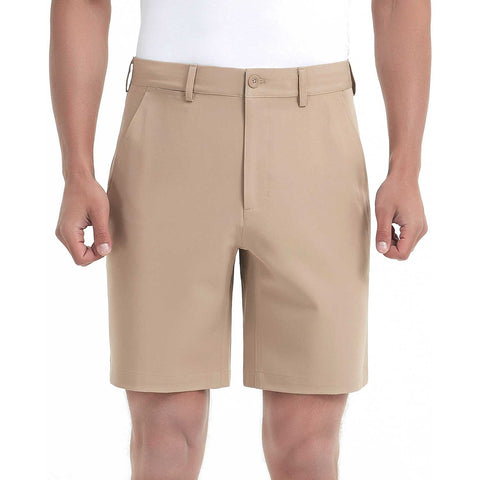 Lesmart Men's Dry Fit Golf Stretch Shorts with Pockets