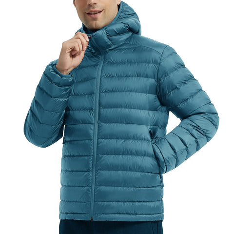 Lesmart Men's Lake Series Down Hooded Jacket