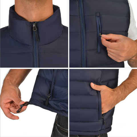 lesmartgolf Men's Lightweight Waistcoats Down Puffer Vests