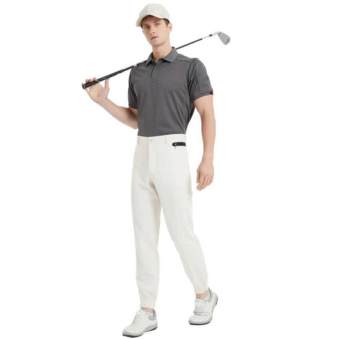 Lesmart Men's Lightweight Slim Fit Casual Golf Pants
