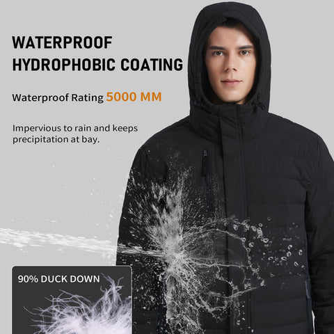Lesmart Men's Lightweight Warm Puffer Jacket