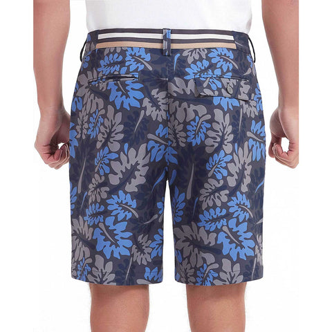Lesmart Men's Print Dry Fit Golf Stretch Shorts with Pockets