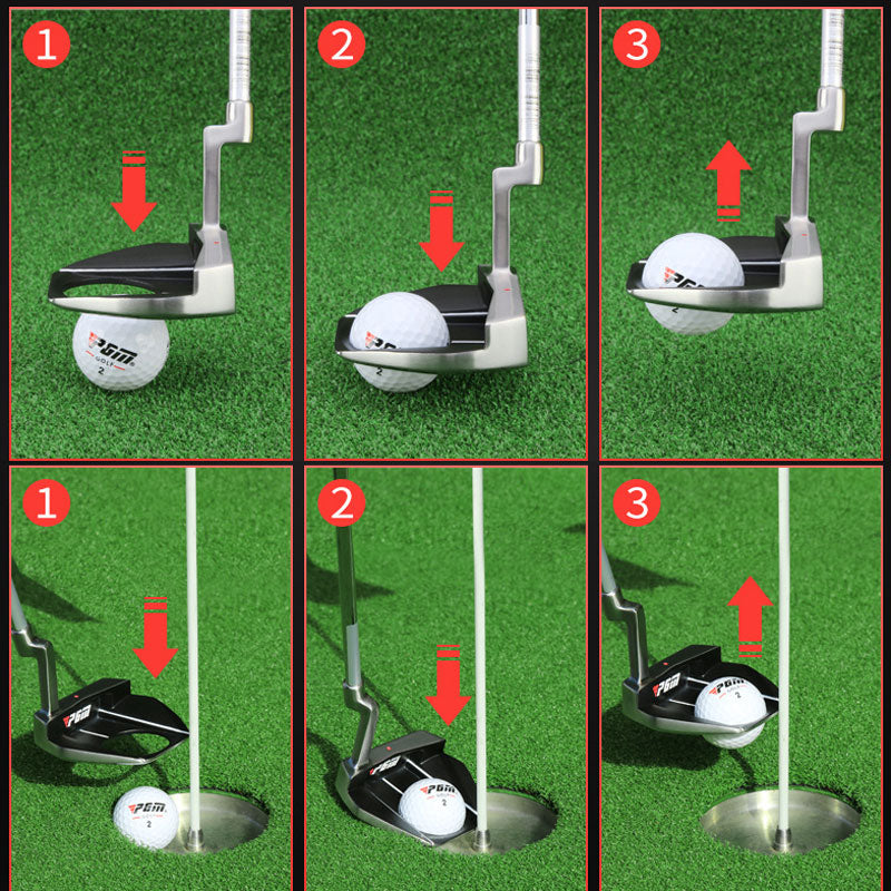 Ball Function Lesmart Men's Putter with Aiming Line Pick-up Ball Function