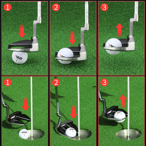 Lesmart Men's Putter with Aiming Line Pick-up Ball Function