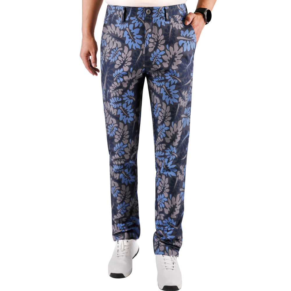 Lesmart Men's Stretch Tech Printed Golf Pants