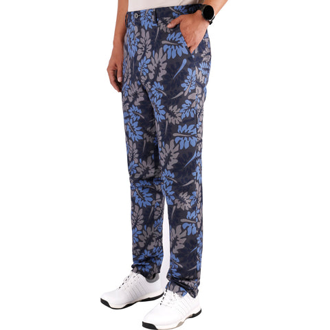 Lesmart Men's Stretch Tech Printed Golf Pants