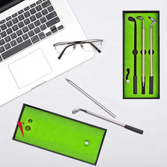 Lesmart Mini Desktop Games Golf Pen Gifts