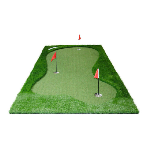 Lesmart Mini Golf Flag and Cups for Putting Green Mat