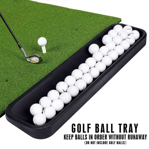 Lesmart Premium Turf Golf Hitting Mats  with Rubber Foam Padding