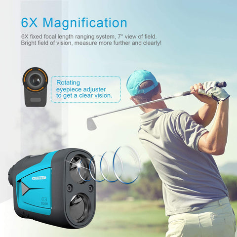 Lesmart Professional Precision Laser Golf Rangefinder (660 Yards)