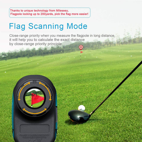 Lesmart Professional Precision Laser Golf Rangefinder (660 Yards)