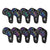 Lesmart Skeleton Leather Golf Club Headcovers with Magnetic