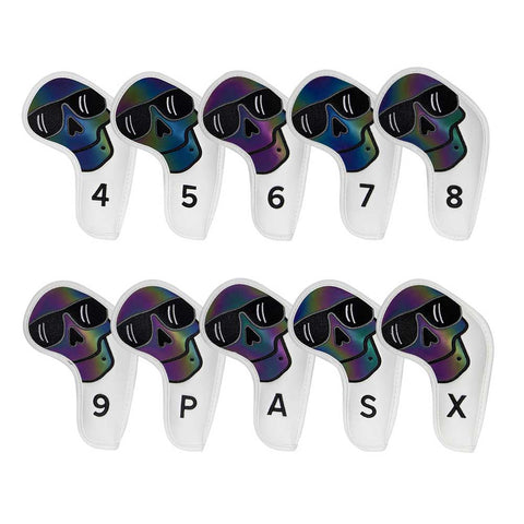 Lesmart Skeleton Leather Golf Club Headcovers with Magnetic