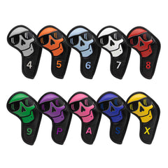 Lesmart Skeleton Leather Golf Club Headcovers with Magnetic