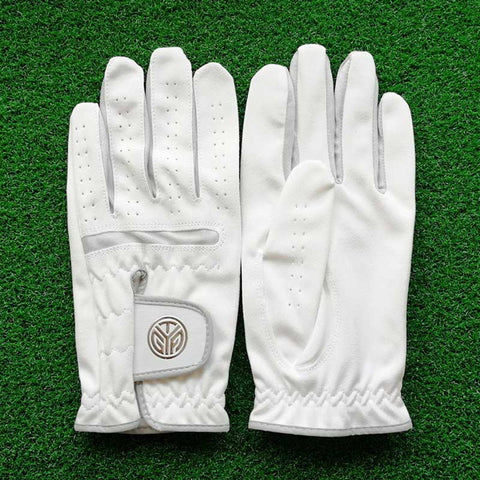Lesmart Soft Microfiber Cloth Breathable Golf Gloves