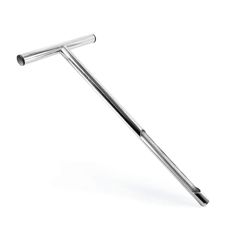 Lesmart Soil Sampler Probe 21" (Stainless Steel Tubular T-Style Handle)